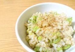 DAIGOも台所のレシピ・そら豆と桜エビの炒め飯