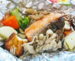 なないろ日和のレシピ・ブロッコリーと鮭の包み焼