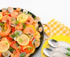 相葉マナブのレシピ・レモンのパエリア