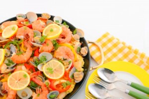 相葉マナブのレシピ・レモンのパエリア