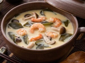 きょうの料理ビギナーズのレシピ・えび、わかめ、きのこ入り茶碗蒸し