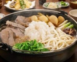 青空レストランのレシピ・かぶとマグロのみぞれうどん