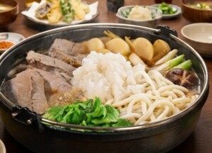 青空レストランのレシピ・かぶとマグロのみぞれうどん