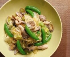 ノンストップのレシピ・アサリと春野菜のパスタ