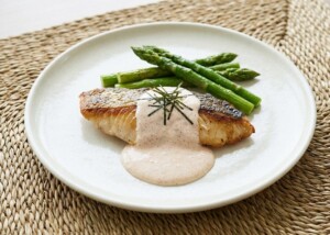 滝沢カレン&和田明日香のフィーリンきっちんのレシピ・サワラのソテー たらこクリームソース