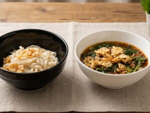 ラヴィットのレシピ・ジャンキー釜揚げうどん