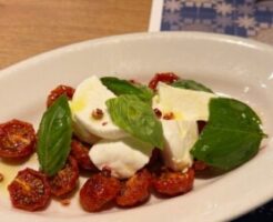 ひるおびのレシピ・セミドライトマトのカプレーゼ