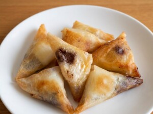 あさイチのレシピ・マシュマロレモン春巻き