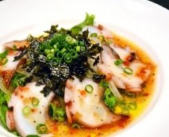 滝沢カレン&和田明日香のフィーリンきっちんのレシピ・新玉ねぎとタコの韓国風サラダ