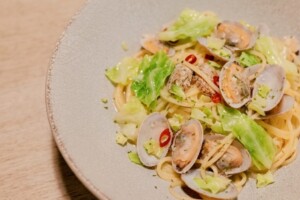 相葉マナブのレシピ・春キャベツとアサリのペペロンチーノ