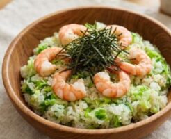 滝沢カレン&和田明日香のフィーリンきっちんのレシピ・春キャベツとエビのちらし寿司