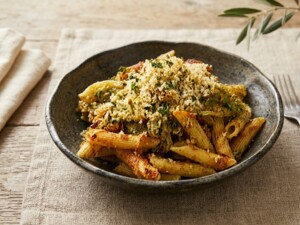 あさイチのレシピ・春キャベツのペンネ アマトリチャーナ