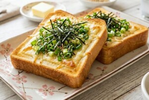 ぺこもぐキッチンのレシピ・禁断のごまガーリックトースト