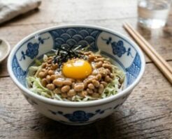 ミキティダイニングのレシピ・納豆キャベツ