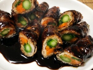DAIGOも台所のレシピ・肉巻き酢豚