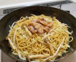 ラヴィットのレシピ・背徳のガリバタ焼きそば