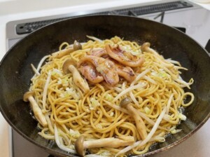 ラヴィットのレシピ・背徳のガリバタ焼きそば