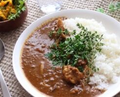 ノンストップのレシピ・豚肉とタマネギの煮込みカレー