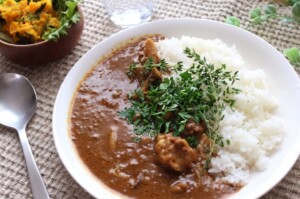 ノンストップのレシピ・豚肉とタマネギの煮込みカレー