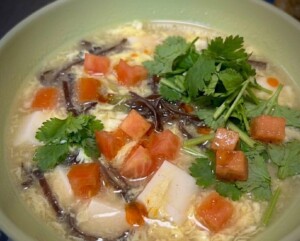 ノンストップのレシピ・酸辣湯（サンラータン）