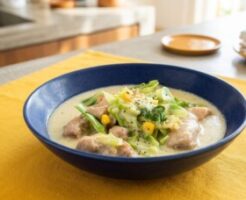 DAIGOも台所のレシピ・鶏と春キャベツのクリーム煮