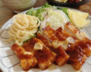 キューピー3分クッキングのレシピ・とんテキ