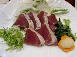 きょうの料理のレシピ・初がつおと新たまねぎの菜合わせ