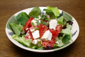 きょうの料理ビギナーズのレシピ・トマトと豆腐の和風サラダ