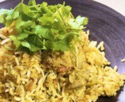 沸騰ワード10のレシピ・ビリヤニ スパイシーサラダ添え