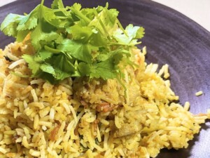 沸騰ワード10のレシピ・ビリヤニ スパイシーサラダ添え