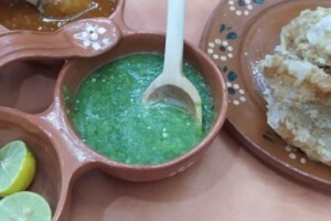 ぺこもぐキッチンのレシピ・グリーンサルサ