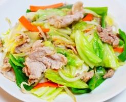 きょうの料理のレシピ・肉野菜炒め