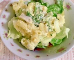 どさんこワイド179のレシピ・ツナとブロッコリーのマカロニサラダ