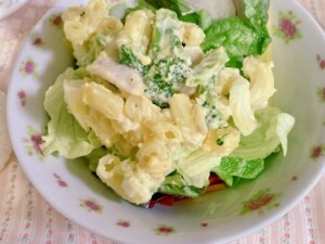 どさんこワイド179のレシピ・ツナとブロッコリーのマカロニサラダ