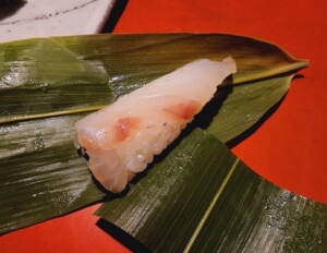 キューピー3分クッキングのレシピ・鯛の笹巻きずし