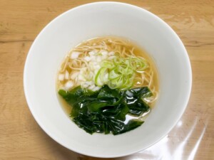 相葉マナブのレシピ・わかめしょう油ラーメン