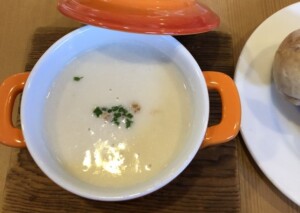 ミキティダイニングのレシピ・カブのスープ