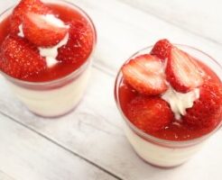 あさイチのレシピ• いちごババロア