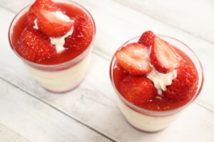 あさイチのレシピ• いちごババロア