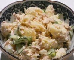 相葉マナブのレシピ・黒酢とツナのポテトサラダ