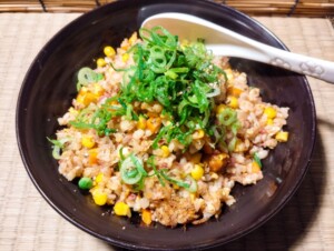食卓のひみつのレシピ・コンビーフチャーハン