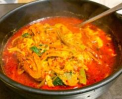 ぺこもぐキッチンのレシピ・韓国風ピリ辛野菜スープ