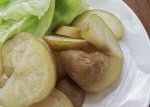 どさんこワイド179のレシピ・たっぷり蒸し野菜の発酵ゴマだれ