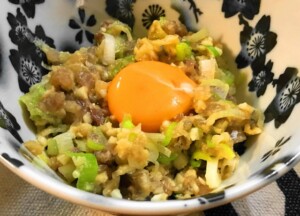 ミキティダイニングのレシピ・アジのなめろう