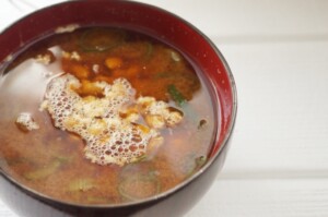 有働由美子の健康案内人のレシピ・腸活味噌汁