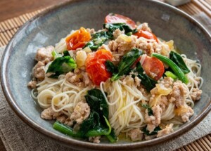 DayDay(デイデイ)のレシピ・5分でできるパスタ風混ぜそうめん