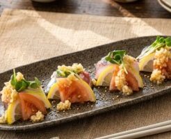 きょうの料理のレシピ・あじとたこの和風カルパッチョ
