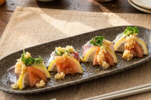 きょうの料理のレシピ・あじとたこの和風カルパッチョ