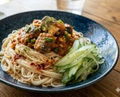 あさイチのレシピ・さばみそ煮あえ麺