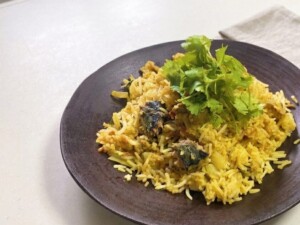 きょうの料理のレシピ・さば缶のビリヤニ
